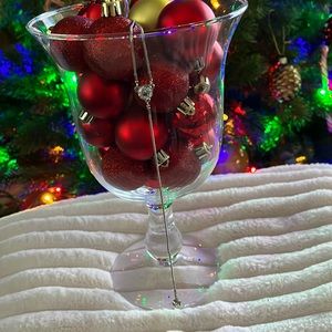 Cubic zirconia necklace